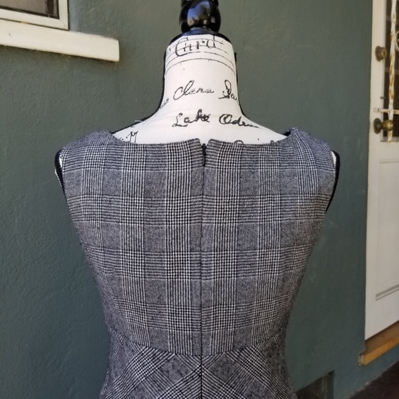 Banana Republic Plaid Wool Sheath Dress - Picture 5 of 8